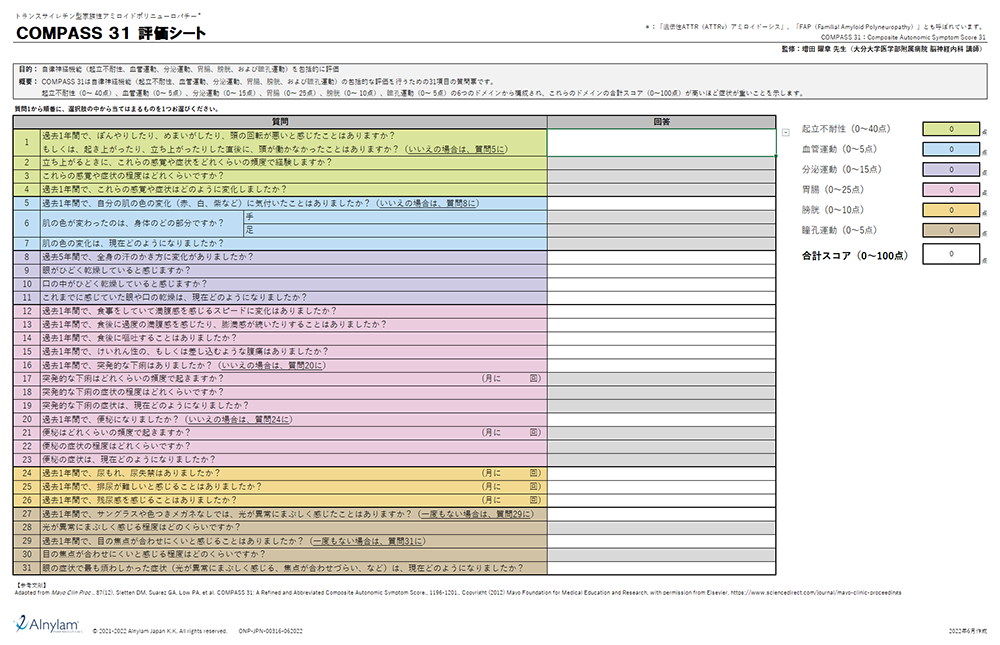 compass31評価シート エクセル版